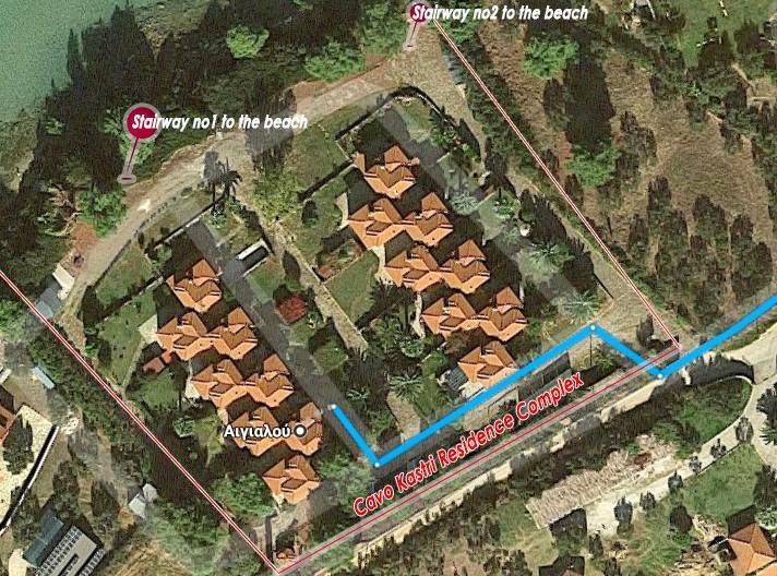 Villa In Cavo Kastri Residence Nikíti Kültér fotó
